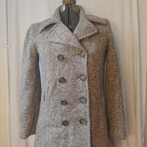 JCrew Tweed dress coat - size xs